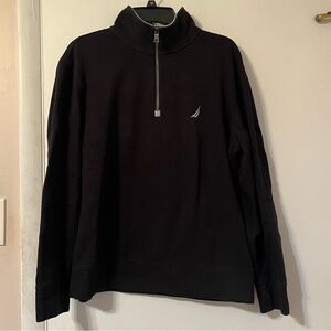 nautica mock neck quarter zip